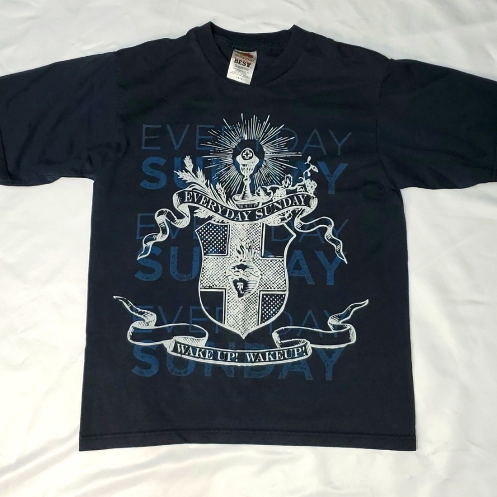Vintage everyday Sunday wake up wake up band shirt